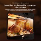 SmartAirFryer Friteuse à air intelligente visible de 1500 W