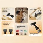 SmartSteamer 1500W Défroisseur à main pour vêtements