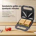SmartSandwichMaker 750W Appareil à Sandwiches