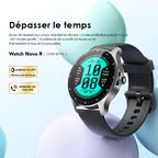 Watch Nova R Montre intelligente IP68 en verre Panda 1,39"