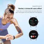 Watch Nova R Montre intelligente IP68 en verre Panda 1,39"