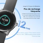 Watch Nova R Montre intelligente IP68 en verre Panda 1,39"