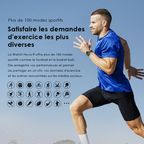 Watch Nova R Montre intelligente IP68 en verre Panda 1,39"