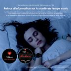 Watch Nova R Montre intelligente IP68 en verre Panda 1,39"