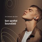 SpaceBuds Pro ANC hybride adaptatif Véritables écouteurs sans fil