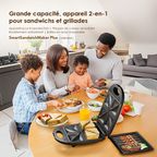 SmartSandwichMaker 2 1200W avec plaques de cuisson amovibles