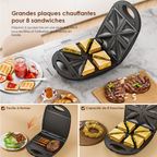 SmartSandwichMaker 2 1200W avec plaques de cuisson amovibles