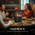 SmartCooker Cuisinière électrique 1000W 3L