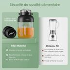 SmartBlender Cup Mixeur de jus 1L
