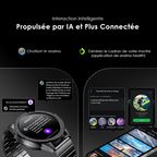 Watch Pro NT Montre intelligente alimentée par l'IA AMOLED de 1,43 pouces