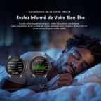 Watch Pro NT Montre intelligente alimentée par l'IA AMOLED de 1,43 pouces