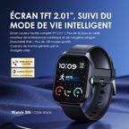Watch 5N Montre intelligente TFT IP68 de 2.01 pouces