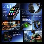 Watch 5N Montre intelligente TFT IP68 de 2.01 pouces