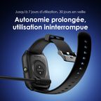 Watch 5N Montre intelligente TFT IP68 de 2.01 pouces