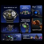 Watch 5R Pro AMOLED 1,43"  Montre intelligente IP68 à interface flottante 2.5D