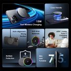 PowerDock Tapis de chargement sans fil 15 W