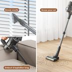 CyberVac Aspirateur autoportant sans fil 180 W