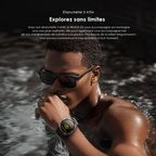 Watch GT Montre connectée GPS AMOLED 3ATM 1,43" avec deux bracelets interchangeables