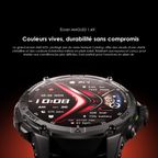 Watch GT Montre connectée GPS AMOLED 3ATM 1,43" avec deux bracelets interchangeables