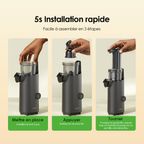EasyJuice Mini Presse-agrumes lent portable
