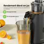 EasyJuice Mini Presse-agrumes lent portable