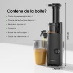 EasyJuice Mini Presse-agrumes lent portable