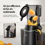 EasyJuice Extracteur de jus lent de 108 mm de diamètre
