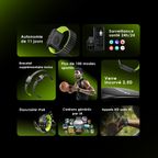 Watch Nova N Montre connectée en verre incurvé 2,5D