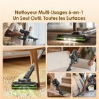 CyberVac Aspirateur autoportant sans fil 180 W