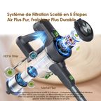 CyberVac Aspirateur autoportant sans fil 180 W