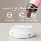 AromaGlow Diffuseur d'aromathérapie rechargeable sans eau