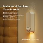 AromaGlow Diffuseur d'aromathérapie mural sans eau