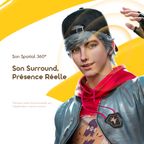 SpaceBuds Air Freefire 38 Heures Localisateur Intelligent Écouteurs Sans Fil Véritables