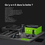 UltraTrim Kit de toilettage automatique sans effort et sûr pour les enfants