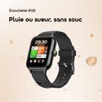 Watch 6 Nano Montre connectée intelligente à écran tactile complet 1,52" TFT