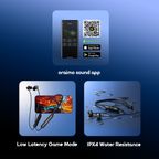 Necklace 5 Tahsan tuned noise cancellation long playtime wireless earphone