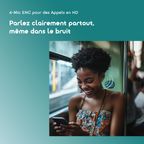 SpaceBuds Air+ Écouteurs True Wireless avec Finition Métallique et Résistance IPX4