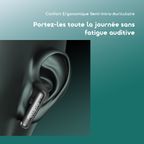 SpaceBuds Air+ Écouteurs True Wireless avec Finition Métallique et Résistance IPX4