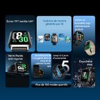 Watch 6 Pro Montre connectée avec cadrans générés par IA