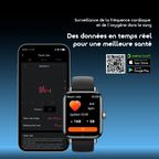 Watch 6 Pro Montre connectée avec cadrans générés par IA