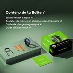 Watch Lumos N Montre connectée avec écran HD 2,01 pouces et étanchéité IP68