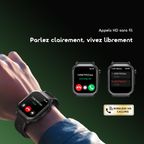 Watch Lumos N Montre connectée avec écran HD 2,01 pouces et étanchéité IP68