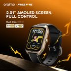Watch 5 Lite 2.01" HD IP68 Smart Watch FreeFire