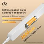 GlowMagnetic Lot de 2 lampes magnétiques 5 W 300 lumens