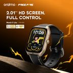 Watch 5 Lite 2.01" HD IP68 Smart Watch FreeFire