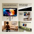 GoScreen Tablette TV tactile IA 27 pouces