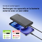 PowerFlow B11 Batterie externe 10 000 mAh 15 W