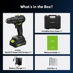 MaxDrill 20V Cordless Versatile Power Drill Driver