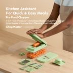 ChopMaster 7‑In‑1 Ultra Sharp Blades Pro Food Chopper