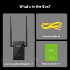 SpeedLink Access Point, Repeater & Router 3-In-1 WiFi Range Extender